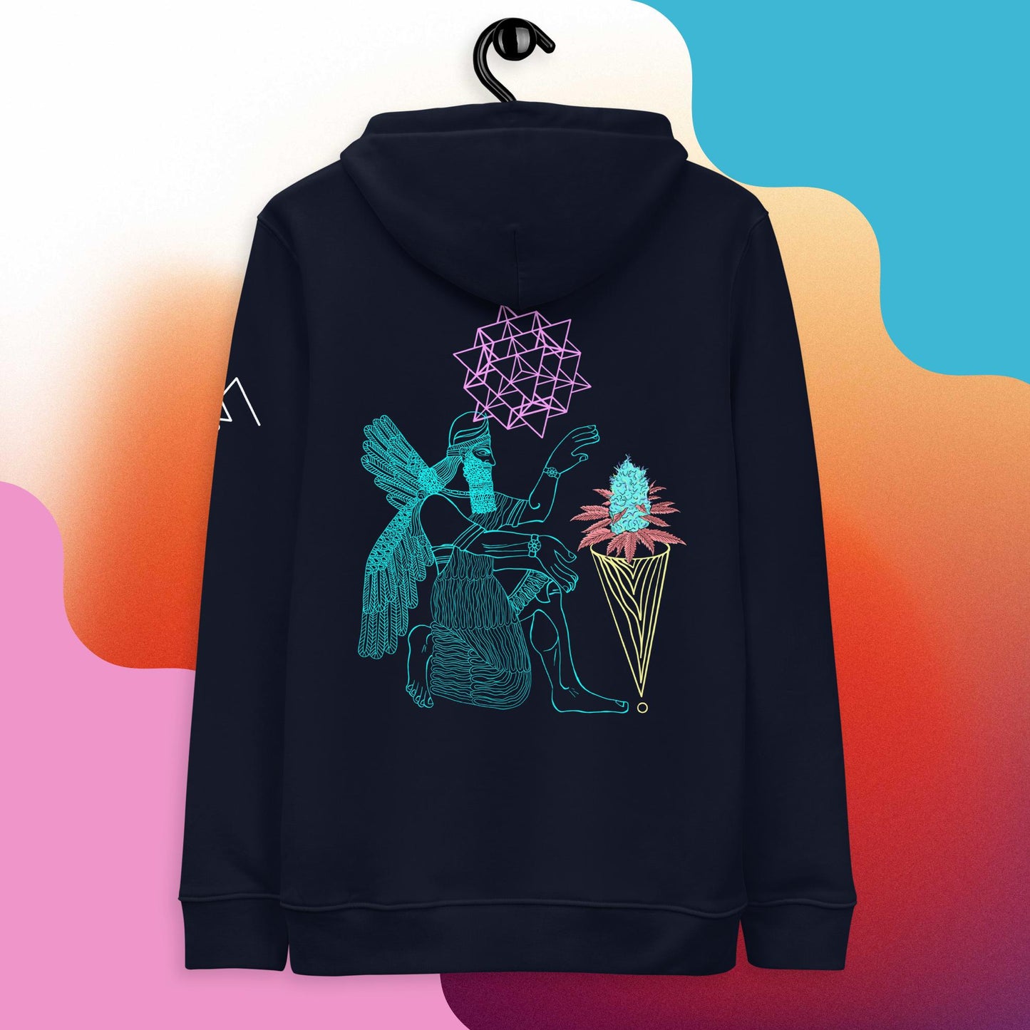 Galactic Herb - Sudadera con capucha ecológica esencial unisex