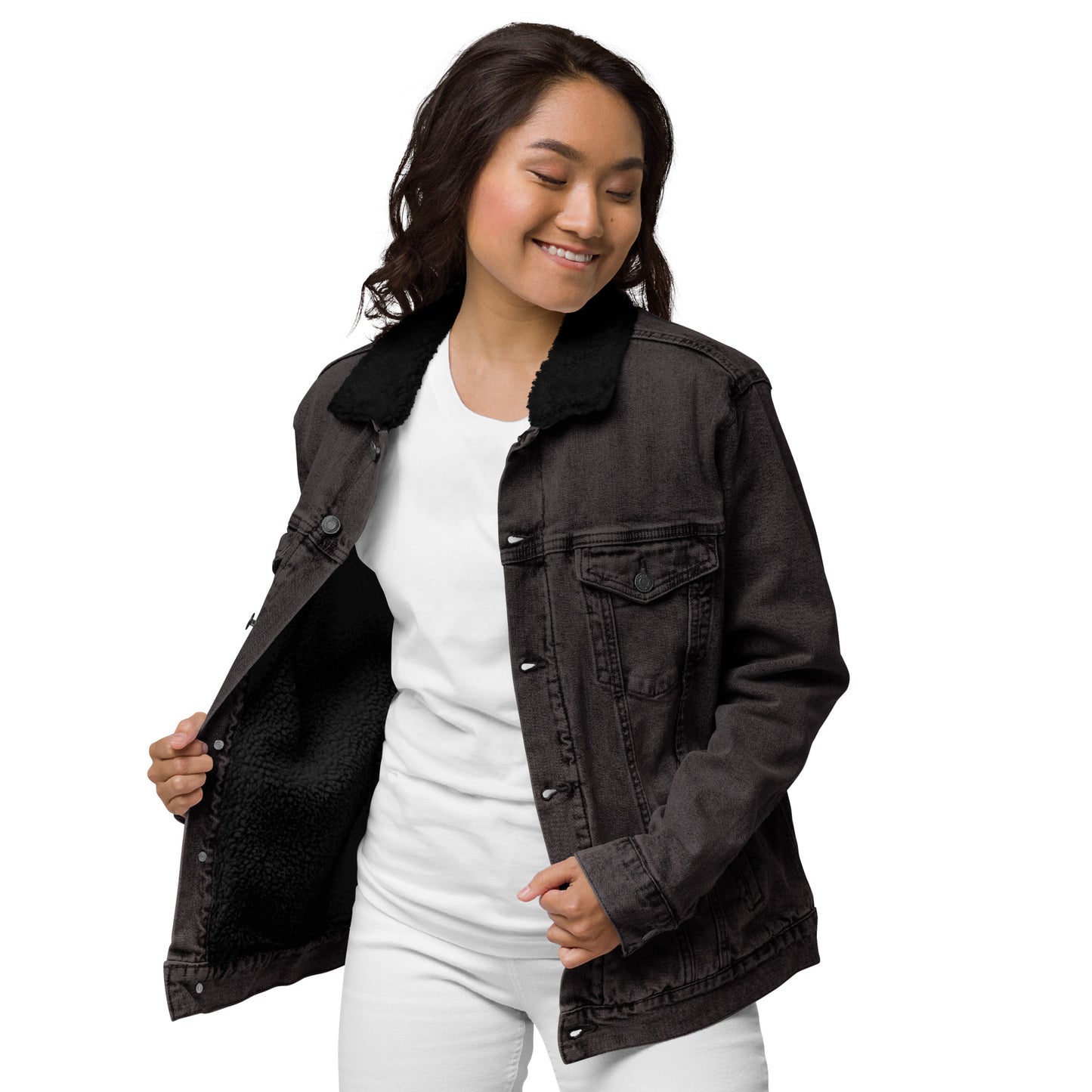 LOGOS - Cazadora vaquera sherpa unisex