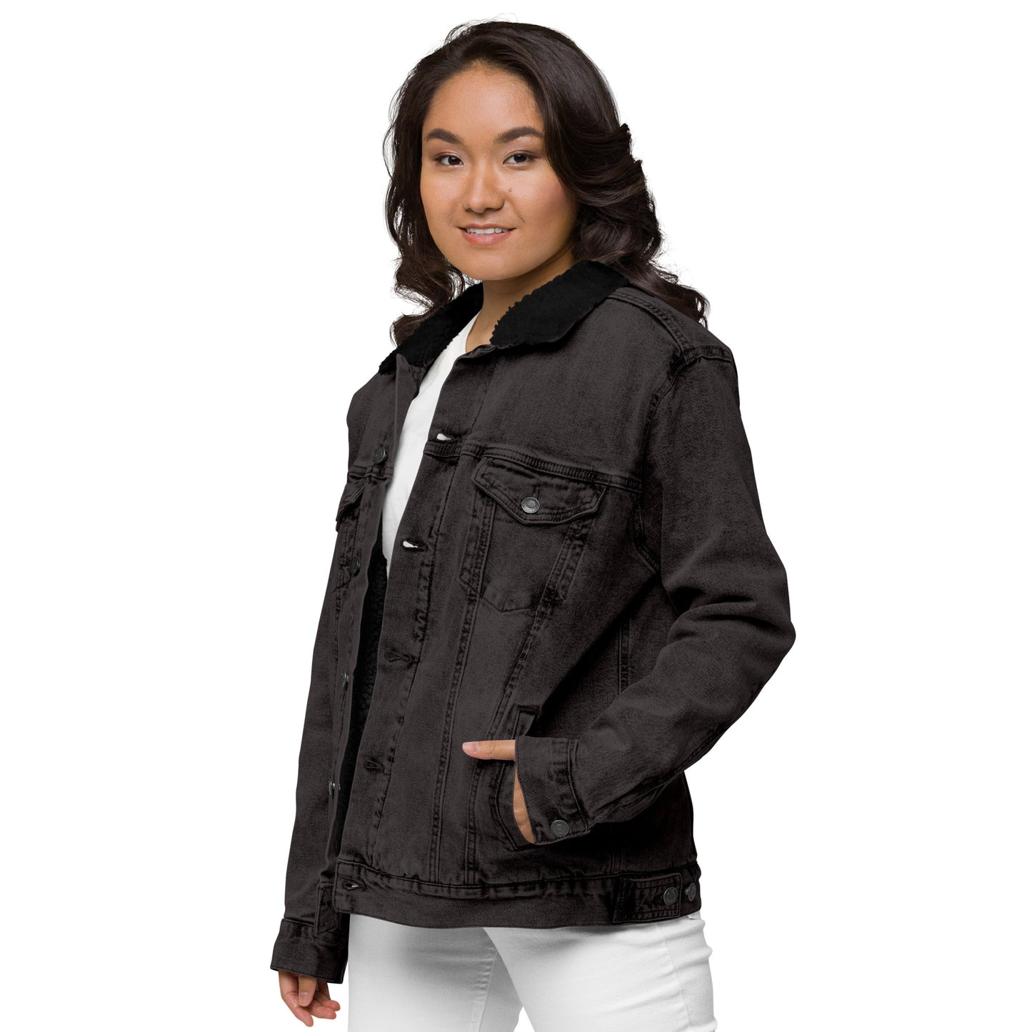 LOGOS - Cazadora vaquera sherpa unisex